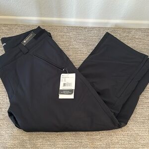 BNWT Obermeyer men’s alpinist stretch ski pants. Black Size 2XL short.